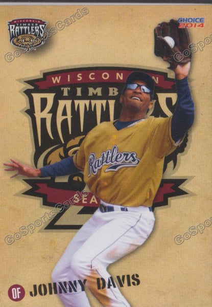 2014 Wisconsin Timber Rattlers Johnny Davis