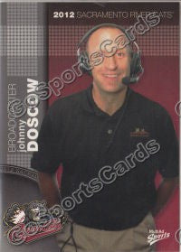 2012 Sacramento River Cats Johnny Doskow