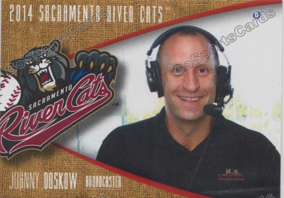 2014 Sacramento River Cats Johnny Doskow