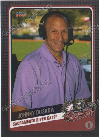 2015 Sacramento River Cats Johnny Doskow