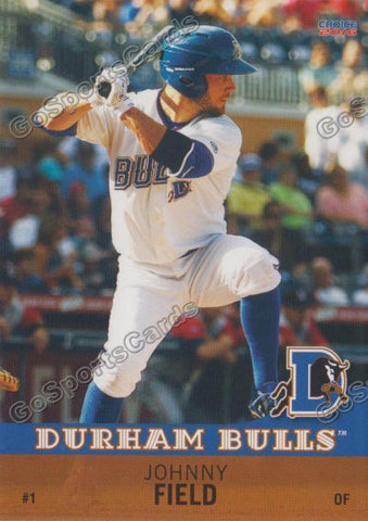 2016 Durham Bulls Johnny Field