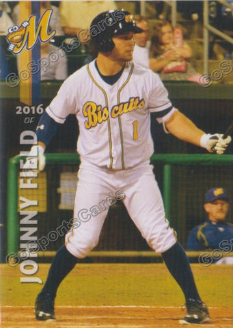 2016 Montgomery Biscuits Johnny Field