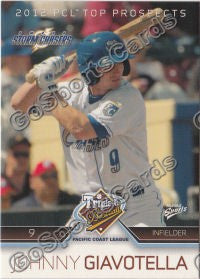 2012 Pacific Coast League Top Prospect PCL Johnny Giavotella