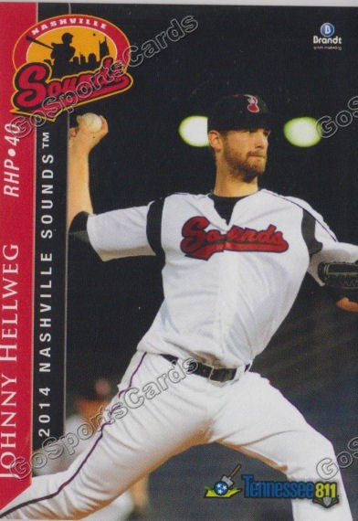 2014 Nashville Sounds Johnny Hellweg