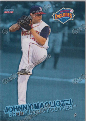 2013 Brooklyn Cyclones Johnny Magliozzi