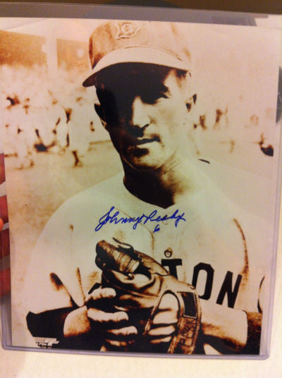 Johnny Pesky Signed 8x10 Photo Auto #A