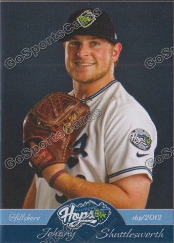 2013 Hillsboro Hops Johnny Shuttlesworth
