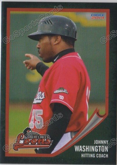2014 Great Lakes Loons Johnny Washington