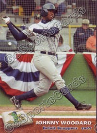 2007 Beloit Snappers Johnny Woodard