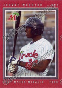 2008 Fort Myers Miracle Johnny Woodard