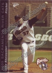 2005 Sacramento River Cats Multi-Ad John Rheinecker