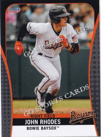 2023 Bowie Baysox John Rhodes