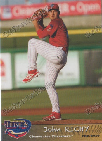 2016 Clearwater Threshers John Richy