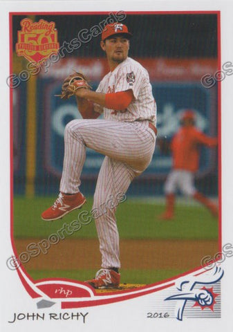 2016 Reading Fightin Phils John Richy
