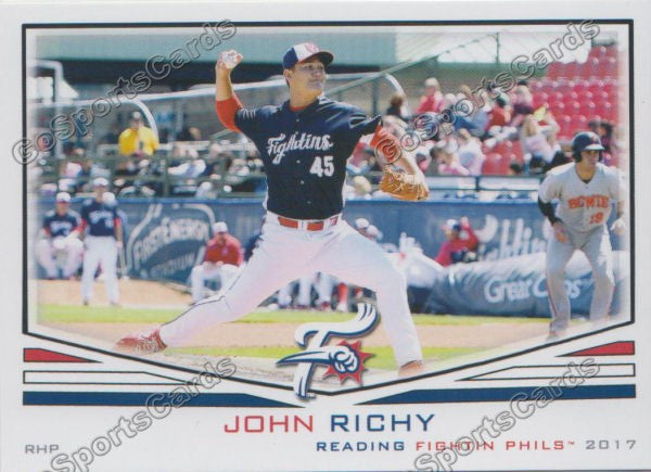 2017 Reading Fightin Phils John Richy