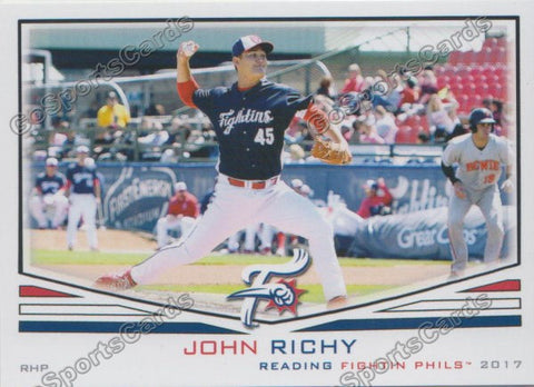 2017 Reading Fightin Phils John Richy