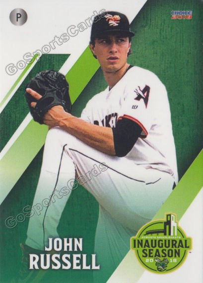 2018 Augusta GreenJackets John Russell