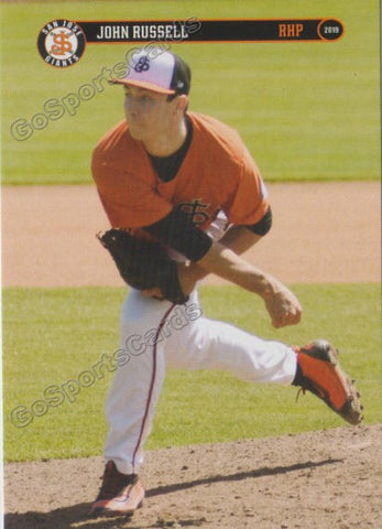 2019 San Jose Giants John Russell
