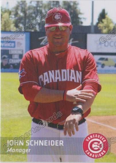 2014 Vancouver Canadians John Schneider