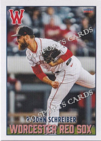 2022 Worcester Red Sox John Schreiber