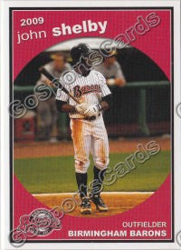 2009 Birmingham Barons John Shelby