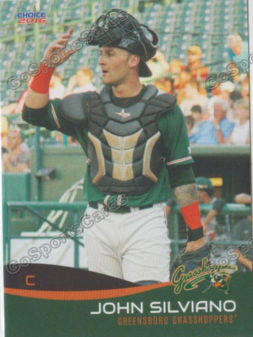 2016 Greensboro Grasshoppers John Silviano