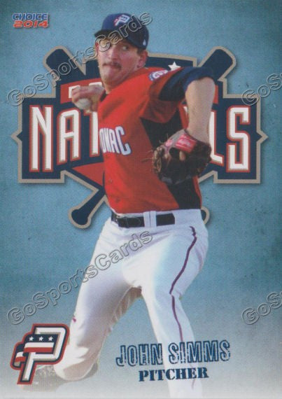 2014 Potomac Nationals John Simms