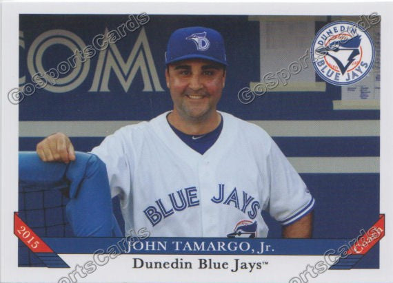 2015 Dunedin Blue Jays John Tamargo Jr