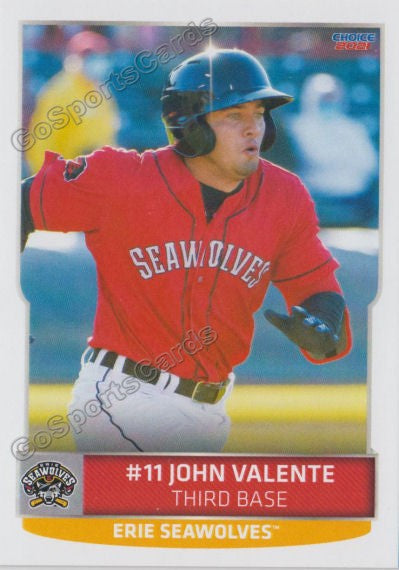 2021 Erie Seawolves John Valente