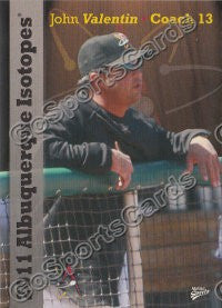 2011 Albuquerque Isotopes John Valentin