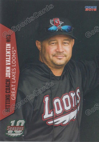 2016 Great Lakes Loons John Valentin