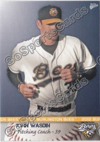 2012 Burlington Bees John Wasdin