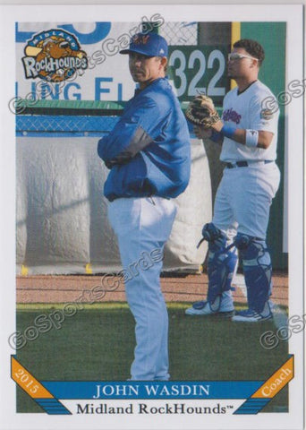 2015 Midland RockHounds John Wasdin