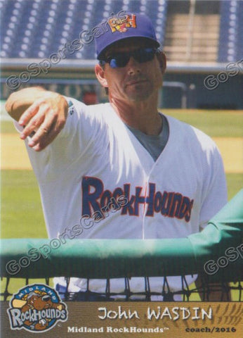 2016 Midland RockHounds John Wasdin