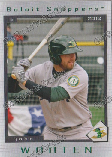 2013 Beloit Snappers John Wooten