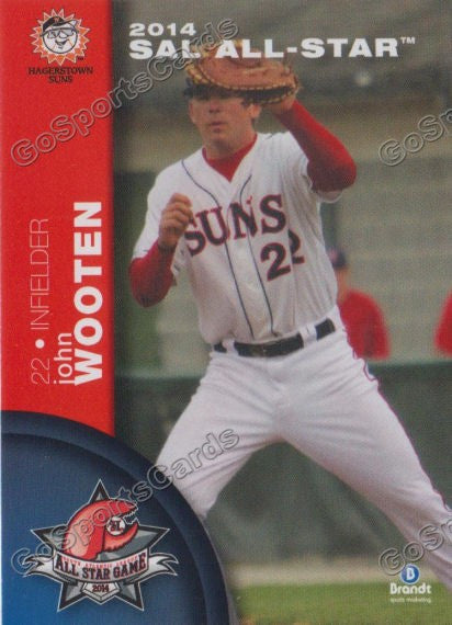 2014 South Atlantic League All Star ND John Wooten