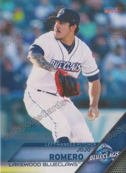 2017 Lakewood BlueClaws JoJo Romero