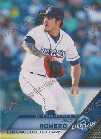 2017 Lakewood BlueClaws JoJo Romero
