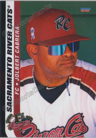 2021 Sacramento River Cats Jolbert Cabrera