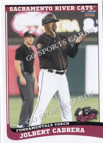 2022 Sacramento River Cats Jolbert Cabrera