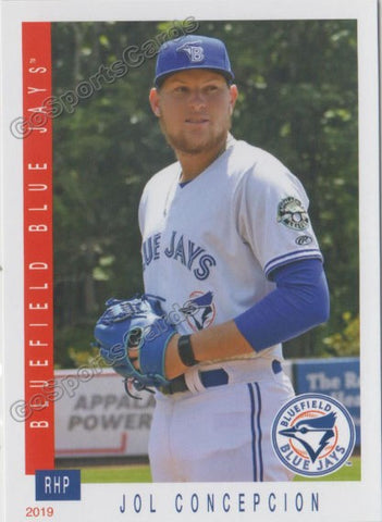 2019 Bluefield Blue Jays Jol Concepcion