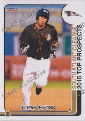 2015 South Atlantic League Top Prospect SAL Jomar Reyes
