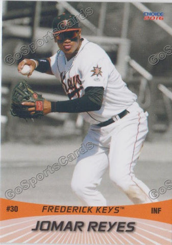 2016 Frederick Keys Jomar Reyes