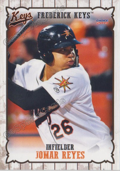 2019 Frederick Keys Jomar Reyes