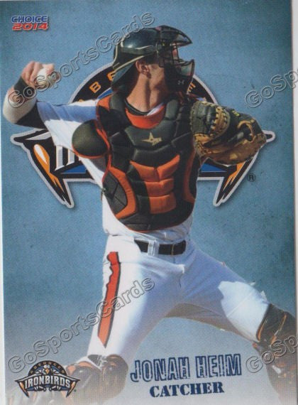 2014 Aberdeen Ironbirds Jonah Heim