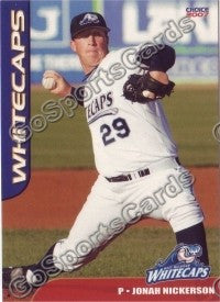 2007 West Michigan WhiteCaps Jonah Nickerson