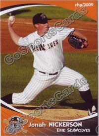2009 Erie SeaWolves Jonah Nickerson