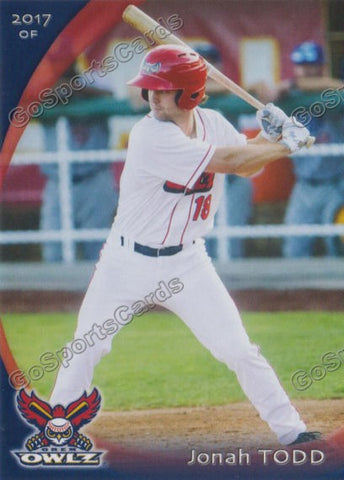 2017 Orem Owlz Jonah Todd