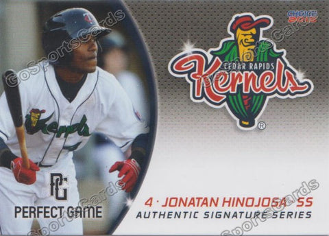 2015 Cedar Rapids Kernels Jonatan Hinojosa
