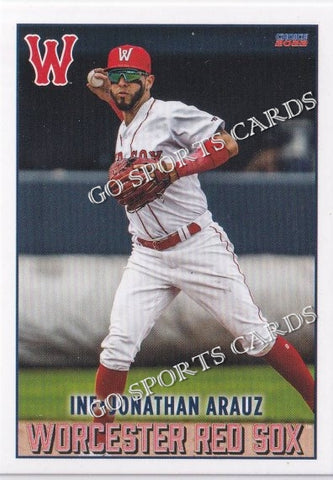2022 Worcester Red Sox Jonathan Arauz